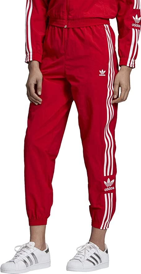 rote adidas jogginganzug damen